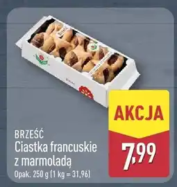 ALDI Ciastka francuskie z marmoladą Brześć oferta