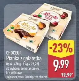ALDI Pianka z galaretką wiśniowa Choceur oferta