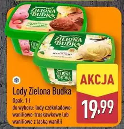 ALDI Lody Zielona Budka czekoladowo-waniliowo-truskawkowe oferta