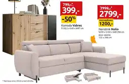 Black Red White Komoda Vabres S150,5xG40xW87cm oferta