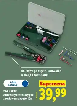 Lidl Automatyczne szczypce z zestawem akcesoriów Parkside oferta