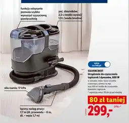 Lidl Urządzenie do czyszczenia tapicerek i dywanów Silvercrest 800W oferta