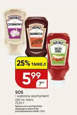 Chata Polska Sos Heinz wybrany asortyment oferta