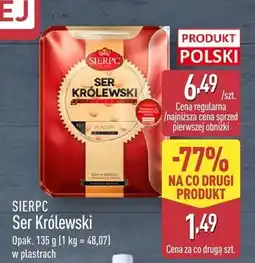 ALDI Ser Królewski w plastrach Sierpc oferta