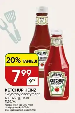 Chata Polska Ketchup Heinz wybrany asortyment oferta