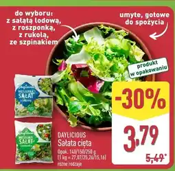 ALDI Sałata cięta Daylicious ze szpinakiem oferta