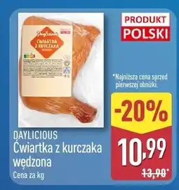 ALDI Ćwiartka z kurczaka wędzona Daylicious oferta