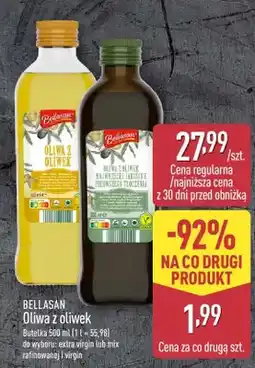 ALDI Oliwa z oliwek Bellasan extra virgin lub mix rafinowanej i virgin oferta