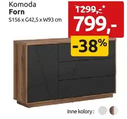 Black Red White Komoda Forn S156xG42,5xW93cm oferta