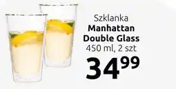 Black Red White Szklanka Manhattan Double Glass oferta