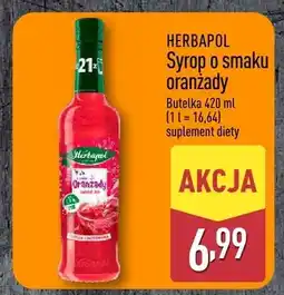 ALDI Syrop o smaku oranżady Herbapol suplement diety oferta
