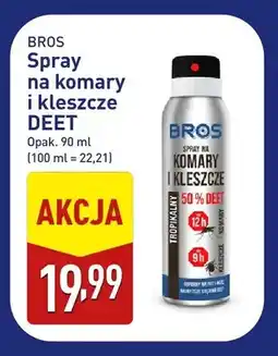 ALDI Spray Bros na komary i kleszcze DEET oferta