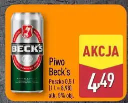 ALDI Piwo Beck's oferta