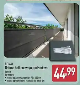 ALDI Osłona ogrodzeniowa Belavi 100x500cm oferta