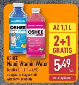 ALDI Napój Vitamin Water magnez Oshee oferta