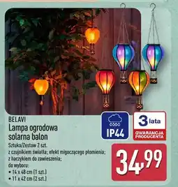 ALDI Lampa ogrodowa solarna balon Belavi 11x42cm oferta