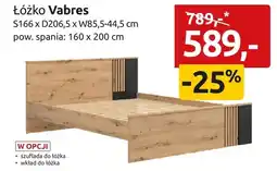 Black Red White Łóżko Vabres S166xD206,5xW85,5-44,5cm pow. spania 160x200cm oferta