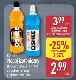 ALDI Napój izotoniczny Oshee multifruit oferta