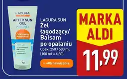 ALDI Żel łagodzący po opalaniu Lacura Sun Aloe Vera oferta