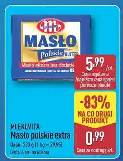 ALDI Masło polskie extra Mlekovita oferta