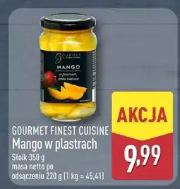 ALDI Mango w plastrach Gourmet Finest Cuisine oferta