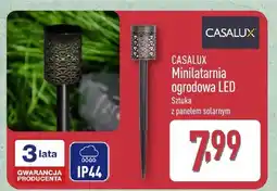 ALDI Minilatarnia ogrodowa LED Casalux z panelem solarnym oferta