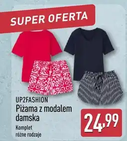 ALDI Piżama z modalem damska Up2Fashion oferta