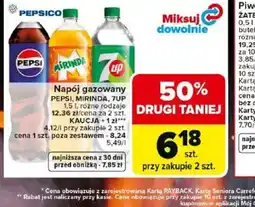 Carrefour Napój gazowany Pepsi, Mirinda, 7UP oferta