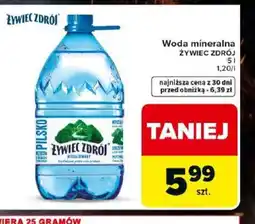 Carrefour Woda mineralna Zywiec Zdrój oferta