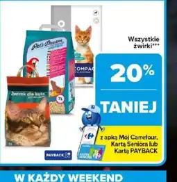 Carrefour Zwirek dla kota oferta