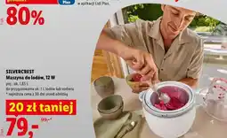 Lidl SILVERCREST Maszyna do lodów, 12 W oferta
