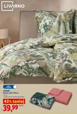 Lidl LIVARNO Narzuta, 220 x 240 cm oferta