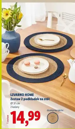 Lidl LIVARNO HOME Zestaw 2 podkładek na stół oferta