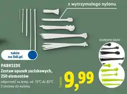 Lidl PARKSIDE Zestaw opasek zaciskowych, 250 elementów oferta