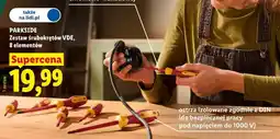 Lidl Zestaw śrubokrętów VDE, 8 elementów PARKSIDE oferta