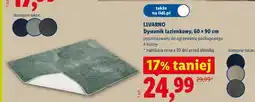 Lidl LIVARNO Dywanik łazienkowy, 60 x 90 cm oferta