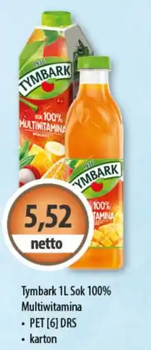 DUO-TES Tymbark Sok 100% Multiwitamina oferta