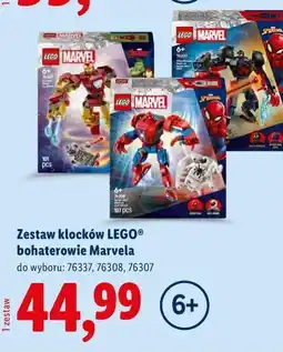 Lidl Zestaw klocków LEGO bohaterowie Marvela oferta