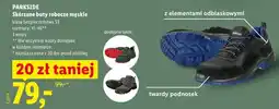 Lidl Skórzane buty robocze męskie oferta