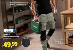 Lidl Spodnie robocze męskie oferta