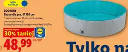 Lidl ZOOFARI Basen dla psa, Ø 120 cm oferta