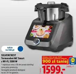 Lidl SILVERCREST Termorobot MC Smart z Wi-Fi, 1200 W oferta