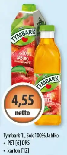 DUO-TES Tymbark Sok 100% Jabłko oferta
