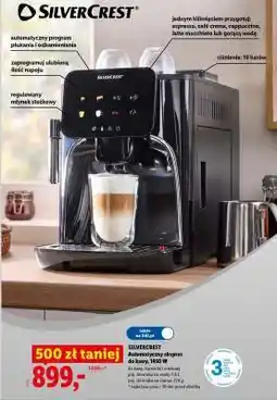 Lidl SILVERCREST Automatyczny ekspres do kawy, 1450 W oferta