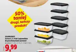 Lidl SilverCrest Zestaw pojemników oferta