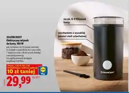 Lidl SilverCrest Elektryczny młynek do kawy, 180 W oferta