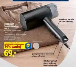 Lidl SILVERCREST Parownica składana, 1200 W oferta