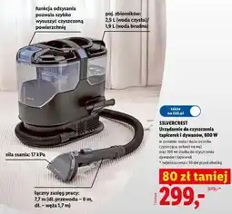 Lidl SILVERCREST Urządzenie do czyszczenia tapicerki i dywanów, 800 W oferta