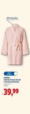 Lidl ESMARA Szlafrok kimono damski oferta