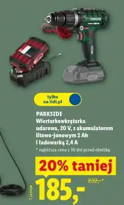 Lidl PARKSIDE Wiertarkowkrętarka udarowa oferta